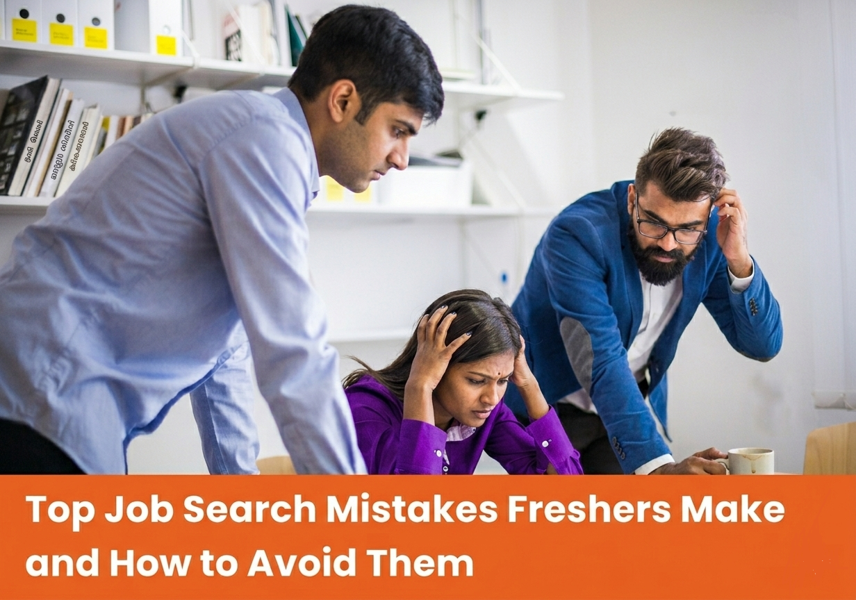 Top Job Search Mistakes Freshers Make and How to Avoid Them