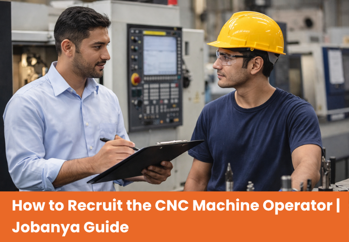 How to Recruit the CNC Machine Operator | Jobanya Guide